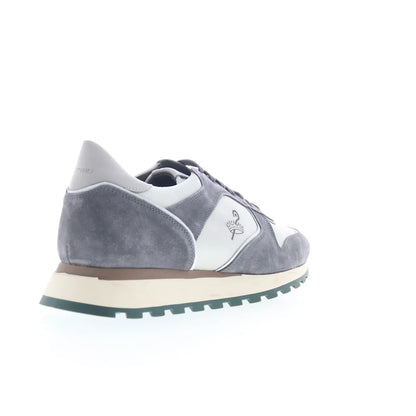 Pastori by Di Bianco Thrax Mens Gray Suede Lace Up Lifestyle Sneakers Shoes