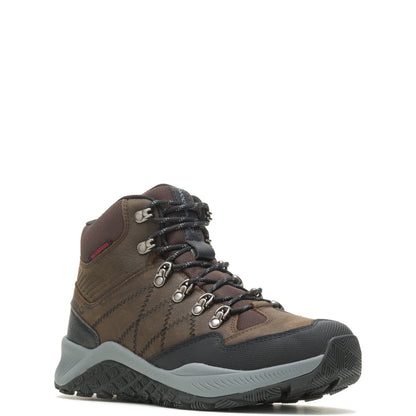 Wolverine Luton Hiker Waterproof Mid W880298 Mens Brown Wide Hiking Boots