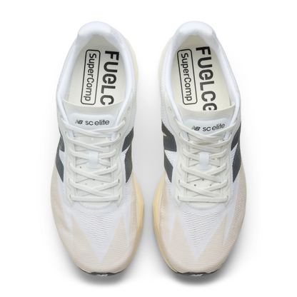 FuelCell SuperComp Elitev5 (B) Women's :Linen | White and Gold Metallic