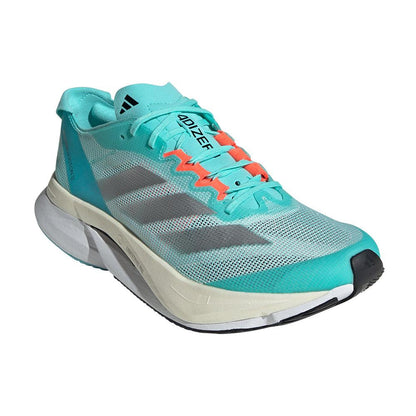 Adizero Boston 12 Women's :Flash Aqua | Silver Metallic