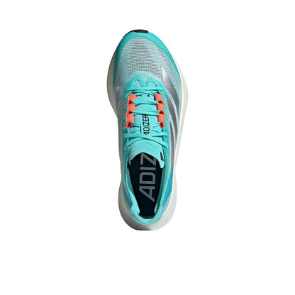 Adizero Boston 12 Women's :Flash Aqua | Silver Metallic