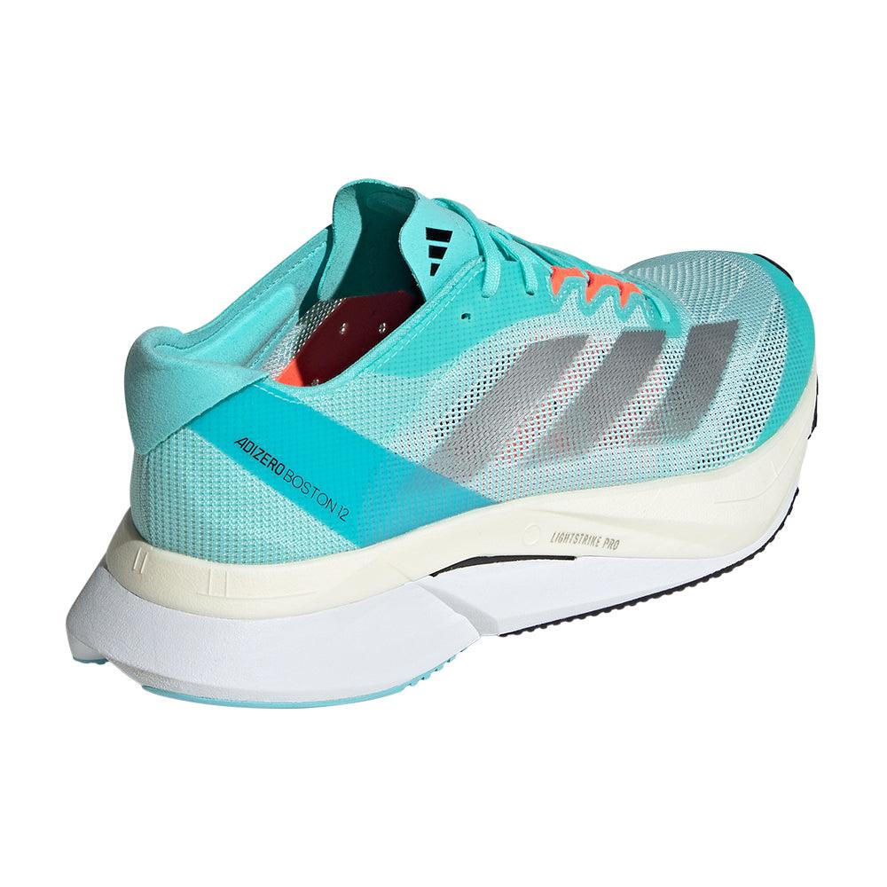 Adizero Boston 12 Women's :Flash Aqua | Silver Metallic