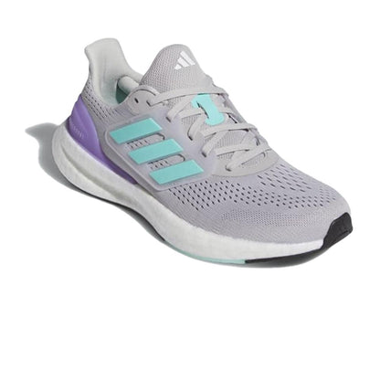 Pureboost 23 Women's :Grey Two | Flash Aqua