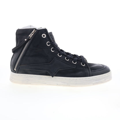 A.S. 98 Adler Womens Black Leather Lace Up Lifestyle Sneakers Shoes
