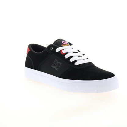 DC Teknic ADYS300763-BR2 Mens Black Canvas Skate Inspired Sneakers Shoes