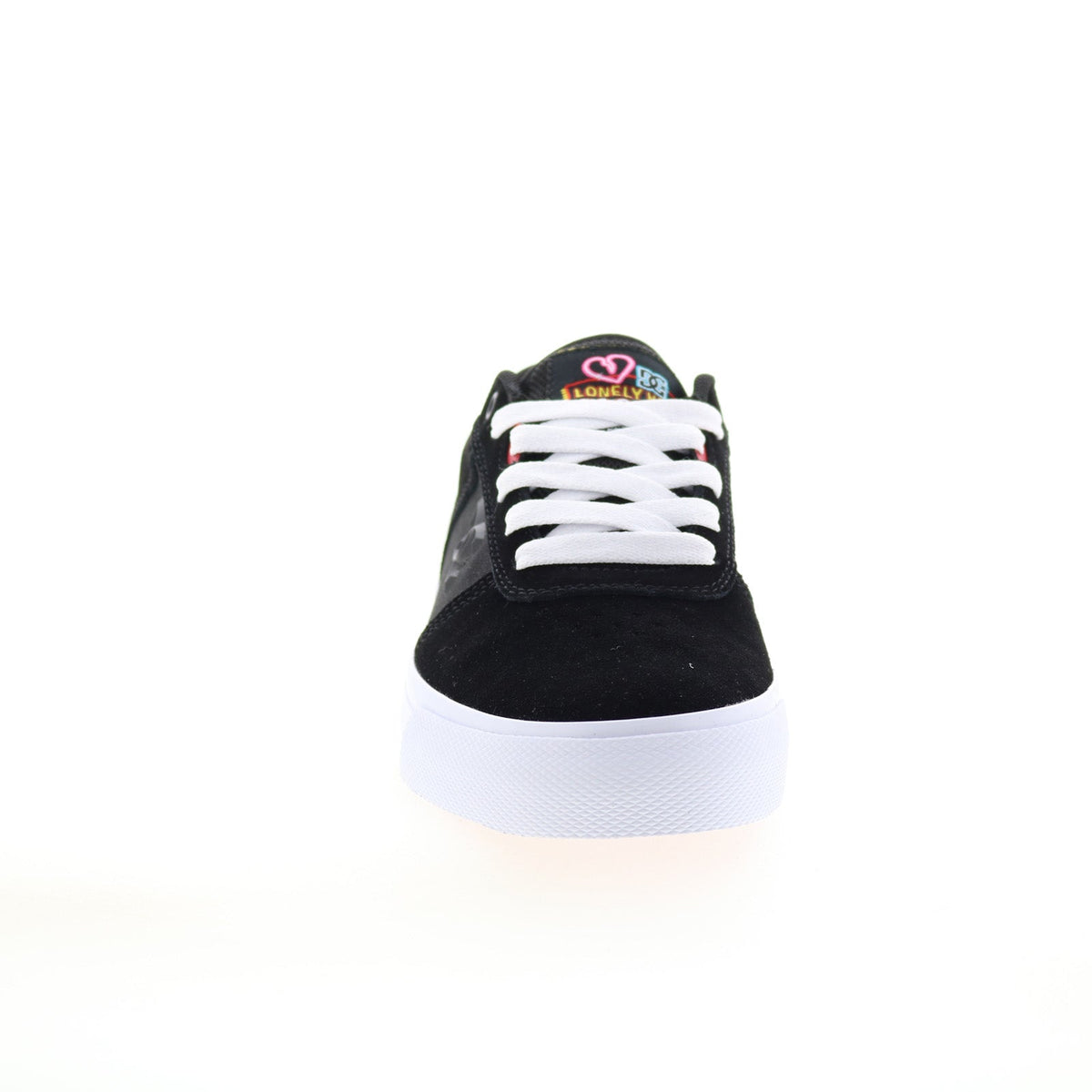 DC Teknic ADYS300763-BR2 Mens Black Canvas Skate Inspired Sneakers Shoes