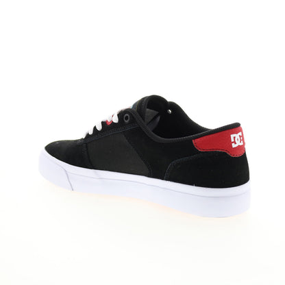 DC Teknic ADYS300763-BR2 Mens Black Canvas Skate Inspired Sneakers Shoes
