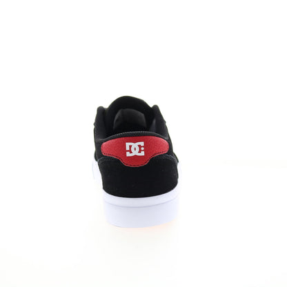 DC Teknic ADYS300763-BR2 Mens Black Canvas Skate Inspired Sneakers Shoes
