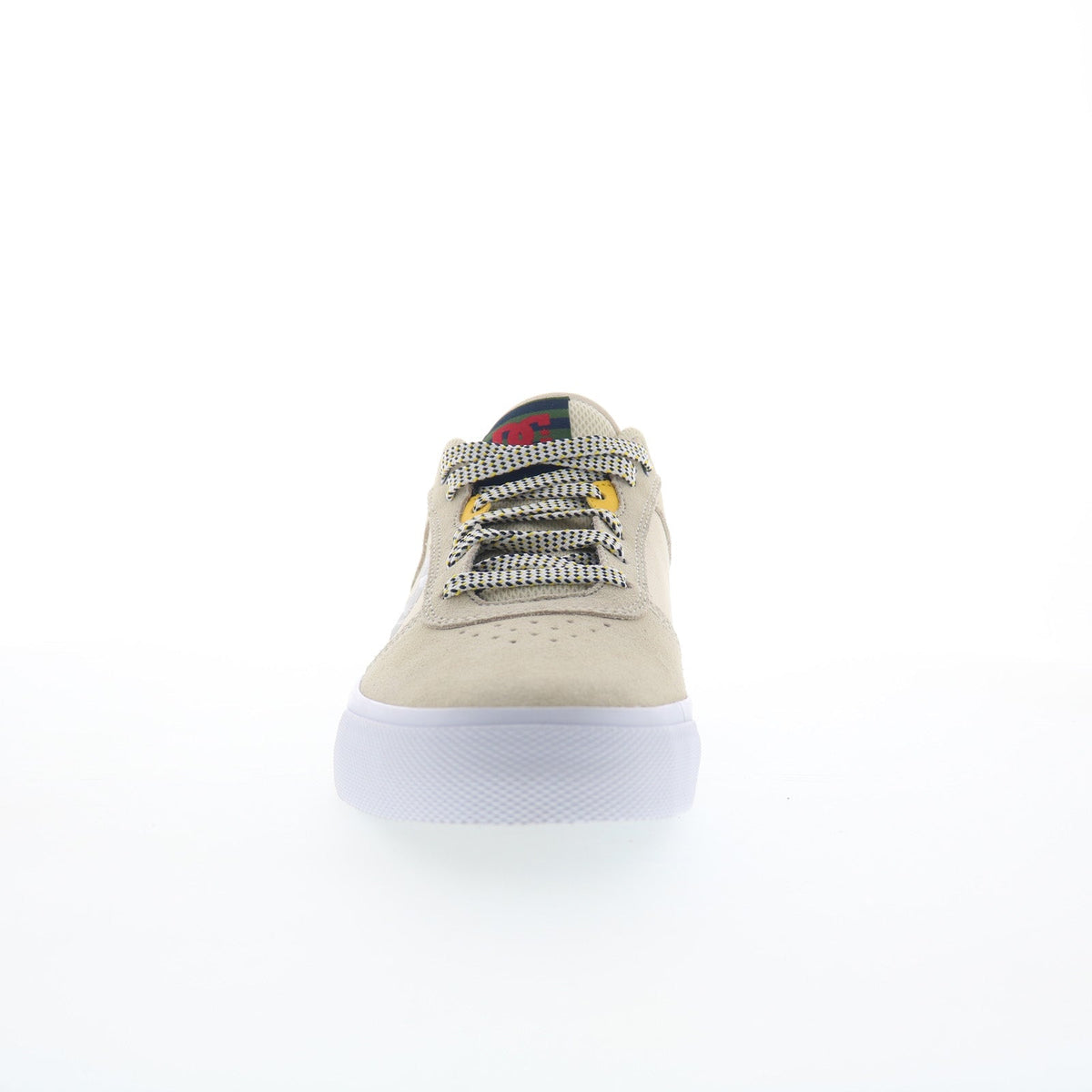 DC Teknic ADYS300763-OG2 Mens Beige Suede Skate Inspired Sneakers Shoes