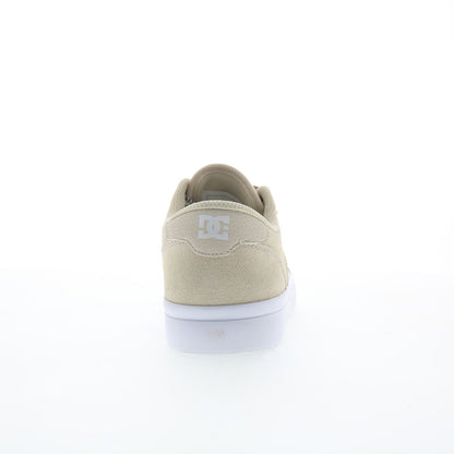 DC Teknic ADYS300763-OG2 Mens Beige Suede Skate Inspired Sneakers Shoes