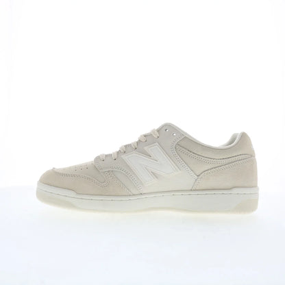 New Balance 480 BB480LDS Mens Beige Suede Lace Up Lifestyle Sneakers Shoes
