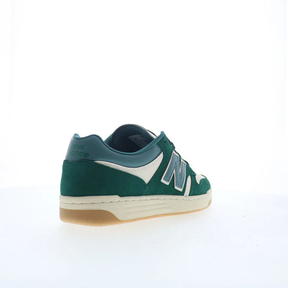 New Balance 480 BB480LPA Mens Green Suede Lifestyle Sneakers Shoes