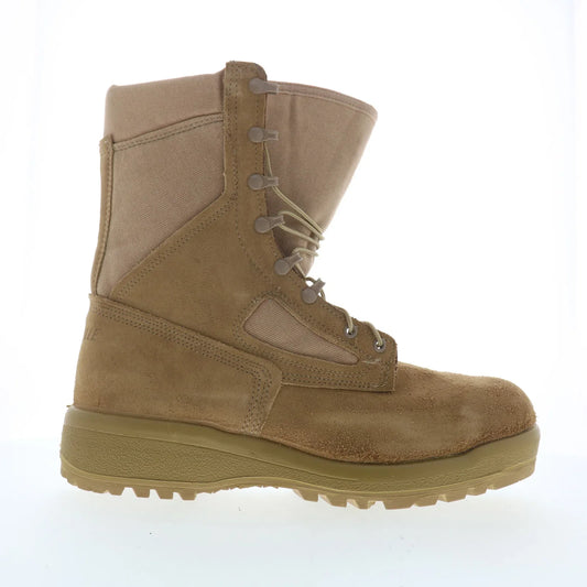 Belleville Hot Weather Flight Combat Made In USA Mens Brown Tactical Boots
