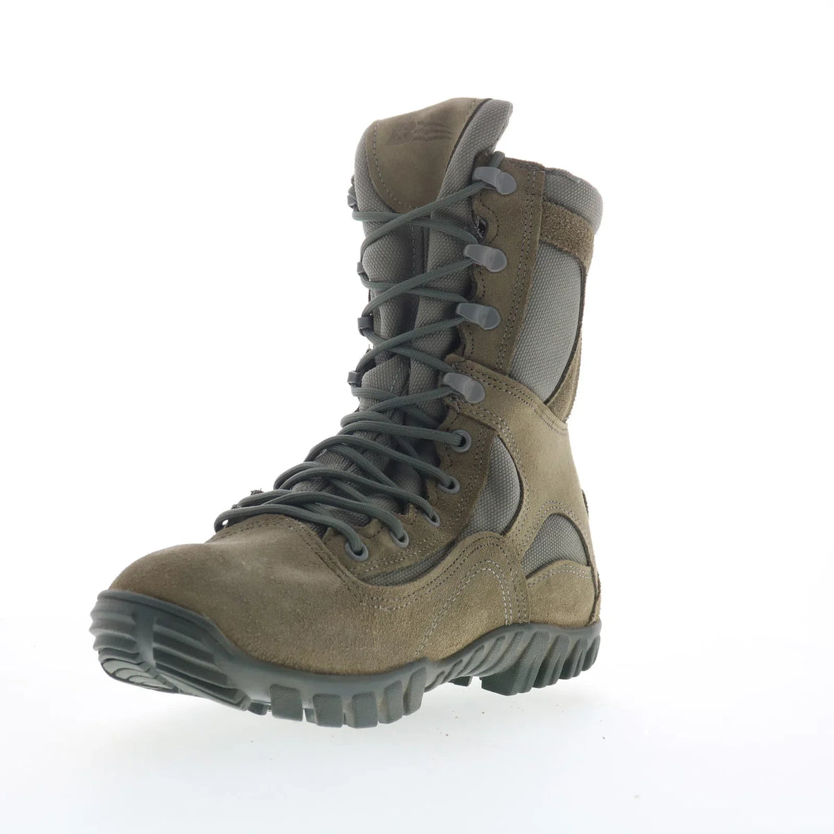 Belleville Sabre Made In USA 693 Mens Gray Wide Suede Tactical Boots