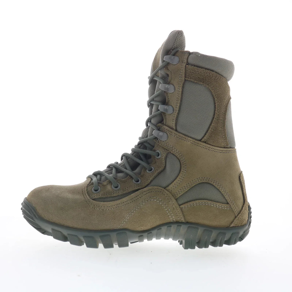 Belleville Sabre Made In USA 693 Mens Gray Wide Suede Tactical Boots
