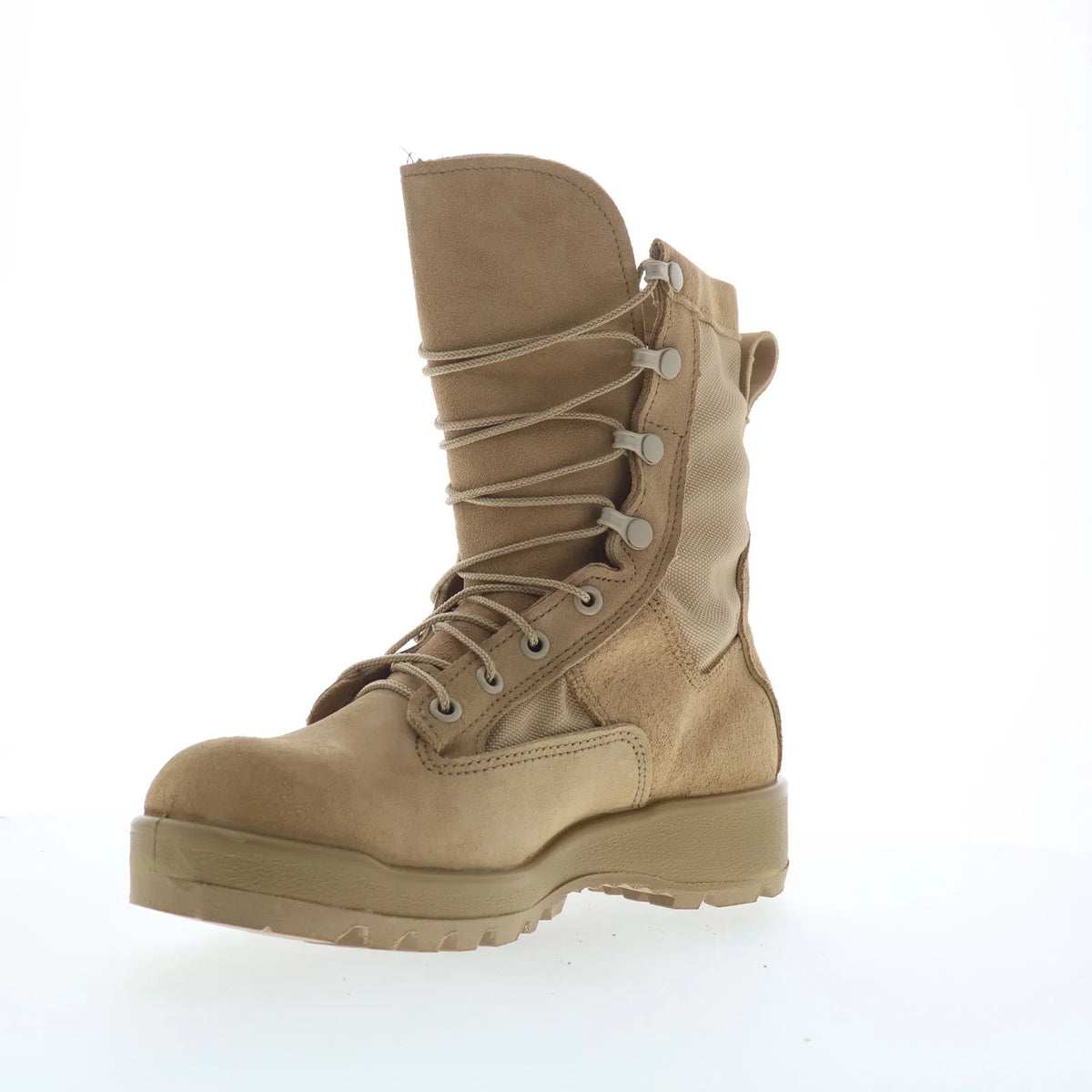 Belleville Waterproof Flight Combat Made In USA Mens Brown Tactical Boots