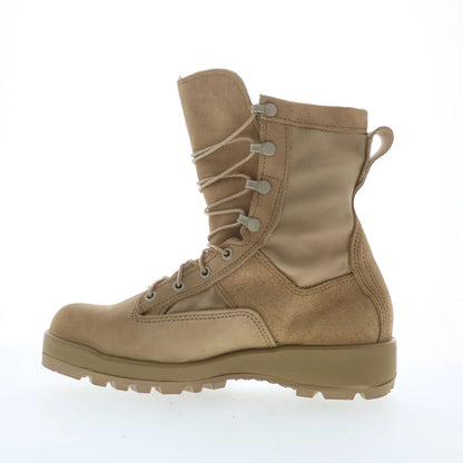 Belleville Waterproof Flight Combat Made In USA Mens Brown Tactical Boots