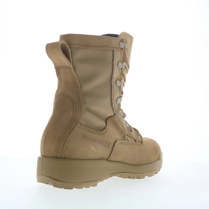 Belleville Waterproof Flight Combat Made In USA Mens Brown Tactical Boots