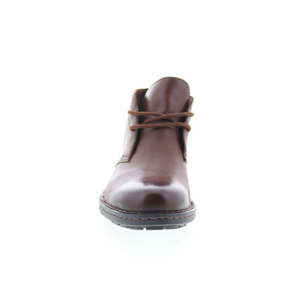 Born Lincoln BM0019506 Mens Brown Leather Lace Up Chukkas Boots