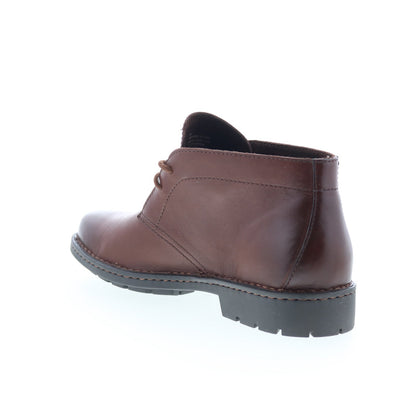 Born Lincoln BM0019506 Mens Brown Leather Lace Up Chukkas Boots