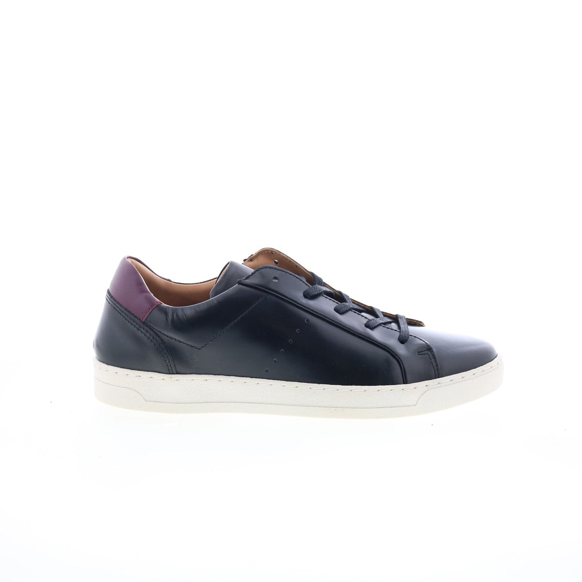 Bruno Magli Dante BM1DANA0P Mens Black Leather Lifestyle Sneakers Shoes