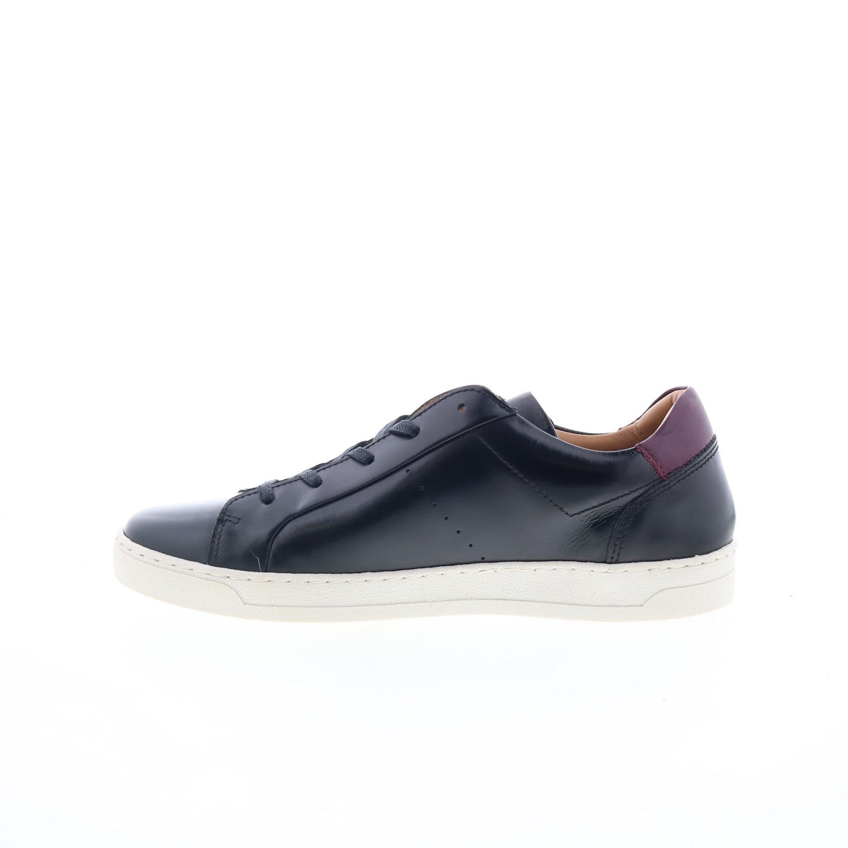 Bruno Magli Dante BM1DANA0P Mens Black Leather Lifestyle Sneakers Shoes