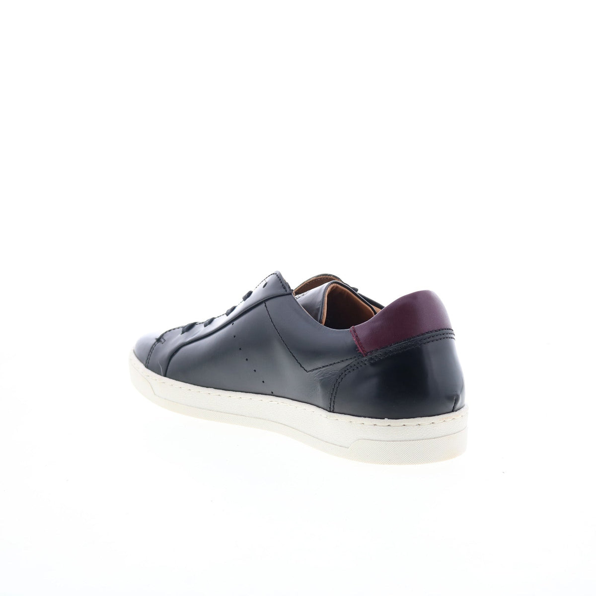 Bruno Magli Dante BM1DANA0P Mens Black Leather Lifestyle Sneakers Shoes