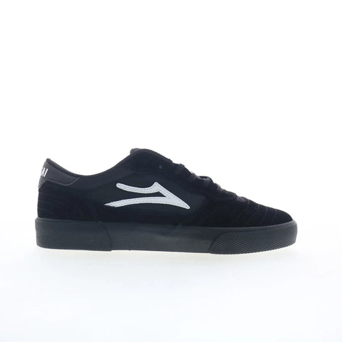 Lakai Cambridge Mens Black Suede Lace Up Skate Inspired Sneakers Shoes