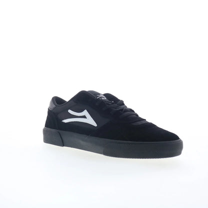 Lakai Cambridge Mens Black Suede Lace Up Skate Inspired Sneakers Shoes
