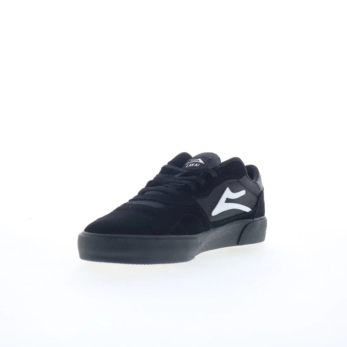 Lakai Cambridge Mens Black Suede Lace Up Skate Inspired Sneakers Shoes