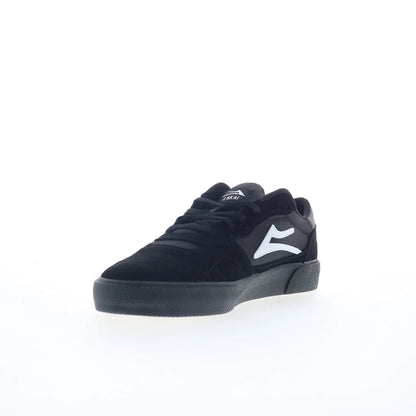 Lakai Cambridge Mens Black Suede Lace Up Skate Inspired Sneakers Shoes