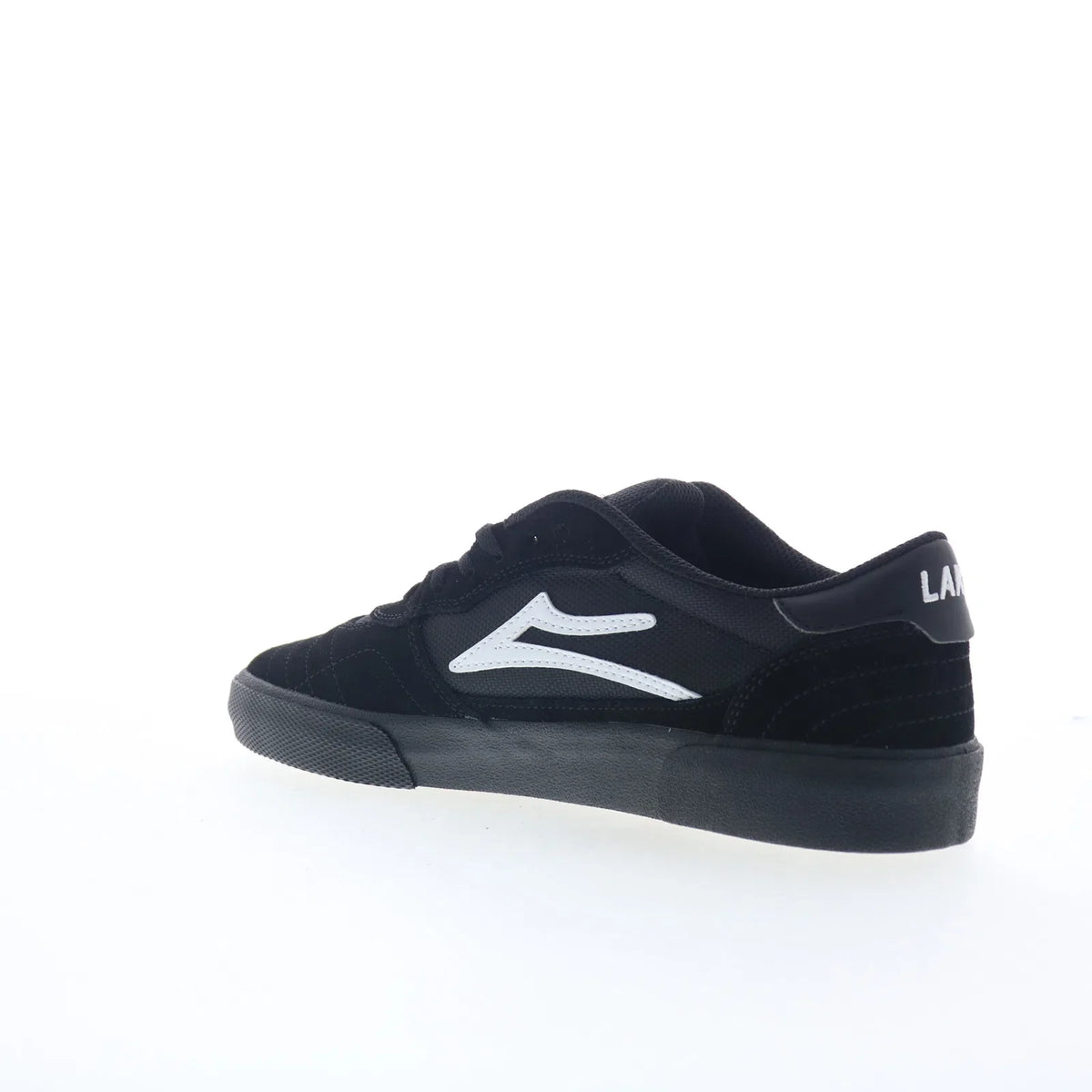 Lakai Cambridge Mens Black Suede Lace Up Skate Inspired Sneakers Shoes