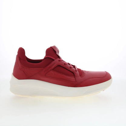 Pajar Chelsea 47071 Mens Red Leather Lace Up Lifestyle Sneakers Shoes
