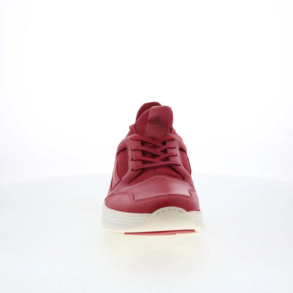 Pajar Chelsea 47071 Mens Red Leather Lace Up Lifestyle Sneakers Shoes