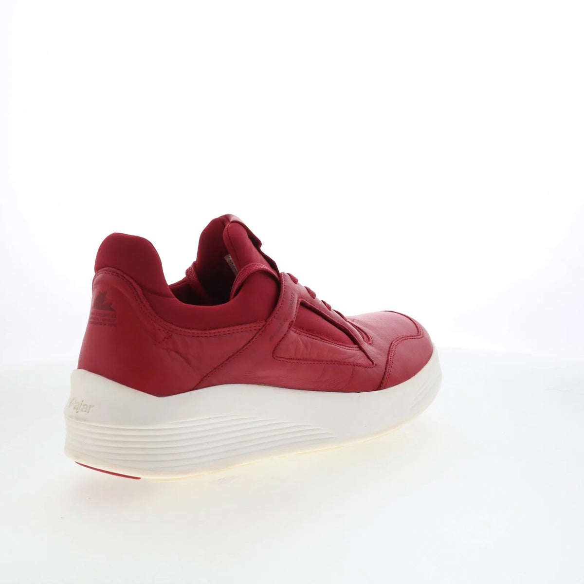 Pajar Chelsea 47071 Mens Red Leather Lace Up Lifestyle Sneakers Shoes