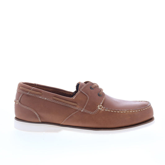 Rockport Southport Boat Shoe CI8763 Mens Brown Wide Loafers Boat Shoes