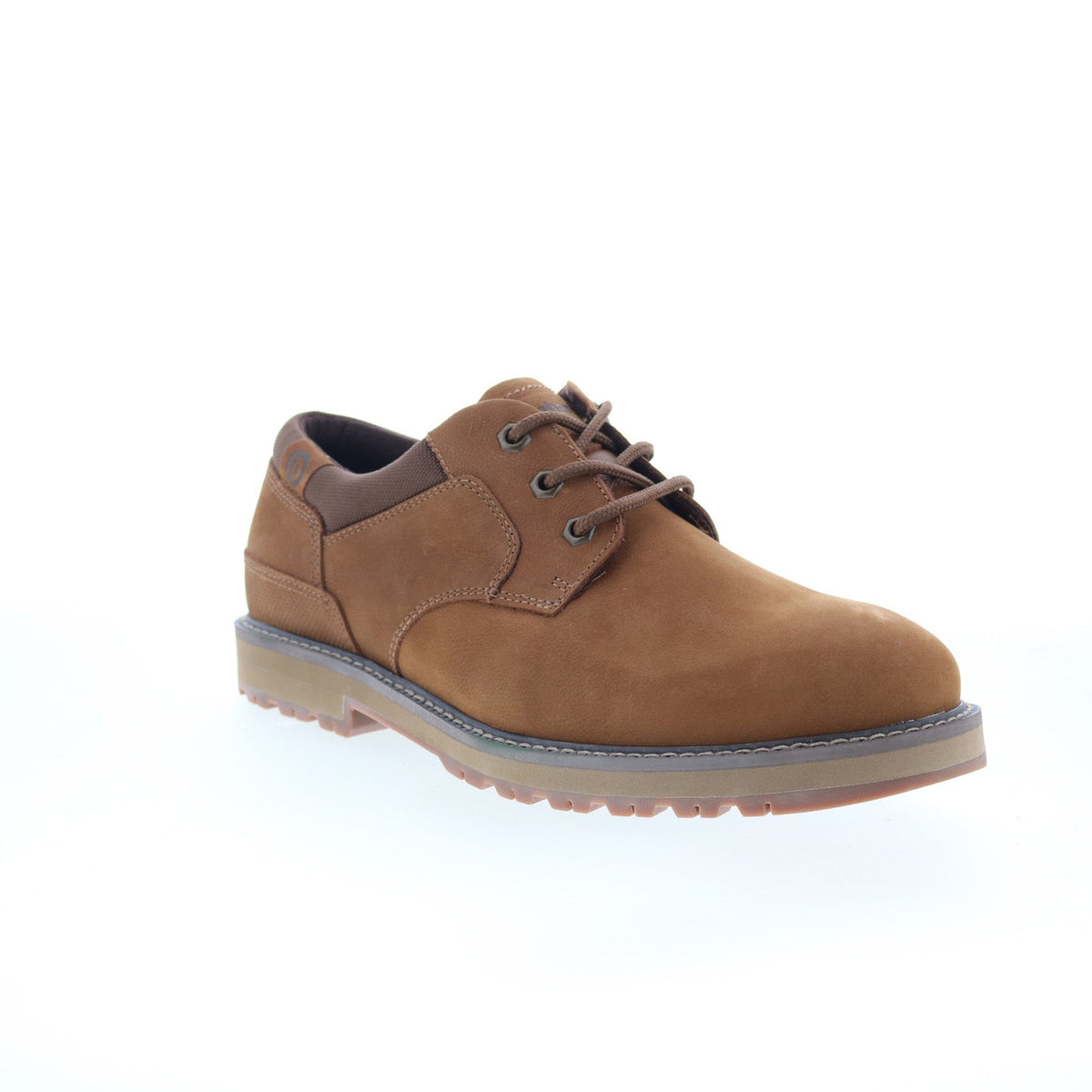 Dunham Byrne Plain Toe Oxford Mens Brown Extra Wide 4E Oxfords Shoes
