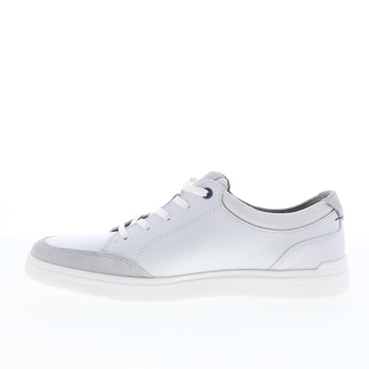 Rockport Total Motion Court Blucher Mens White Lifestyle Sneakers Shoes