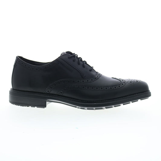 Rockport Total Motion Amalfi Wingtip CJ2858 Mens Black Oxfords Shoes