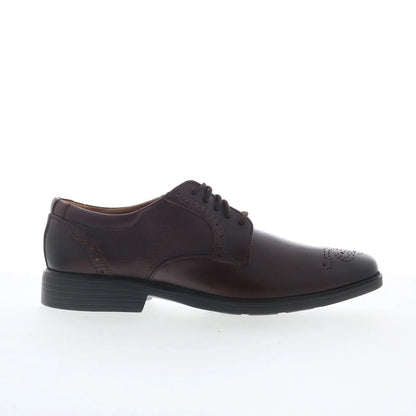 Clarks Clarkslite Tie 26176937 Mens Red Oxfords & Lace Ups Casual Shoes