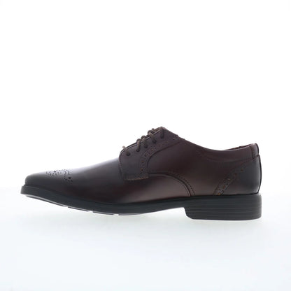 Clarks Clarkslite Tie 26176937 Mens Red Oxfords & Lace Ups Casual Shoes