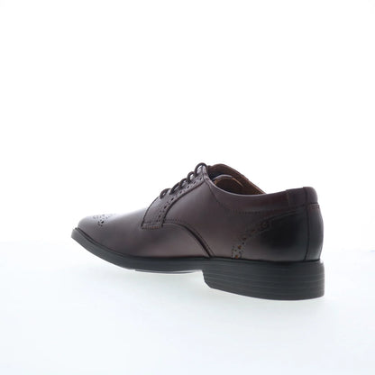 Clarks Clarkslite Tie 26176937 Mens Red Oxfords & Lace Ups Casual Shoes