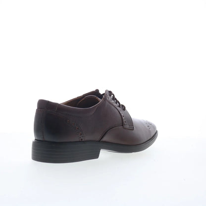 Clarks Clarkslite Tie 26176937 Mens Red Oxfords & Lace Ups Casual Shoes