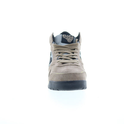 Gola Summit High CMB123 Mens Brown Suede Lace Up Lifestyle Sneakers Shoes
