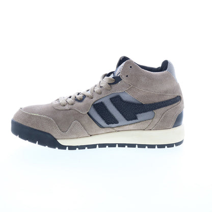 Gola Summit High CMB123 Mens Brown Suede Lace Up Lifestyle Sneakers Shoes