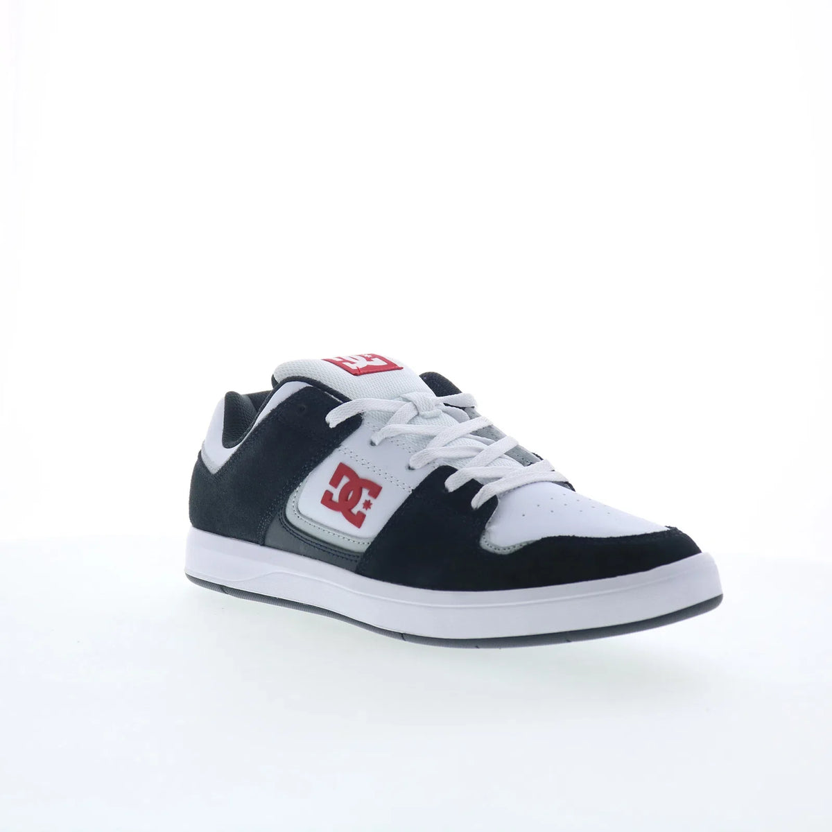 DC Cure DC01681065-WHTPBK Mens White Suede Skate Inspired Sneakers Shoes