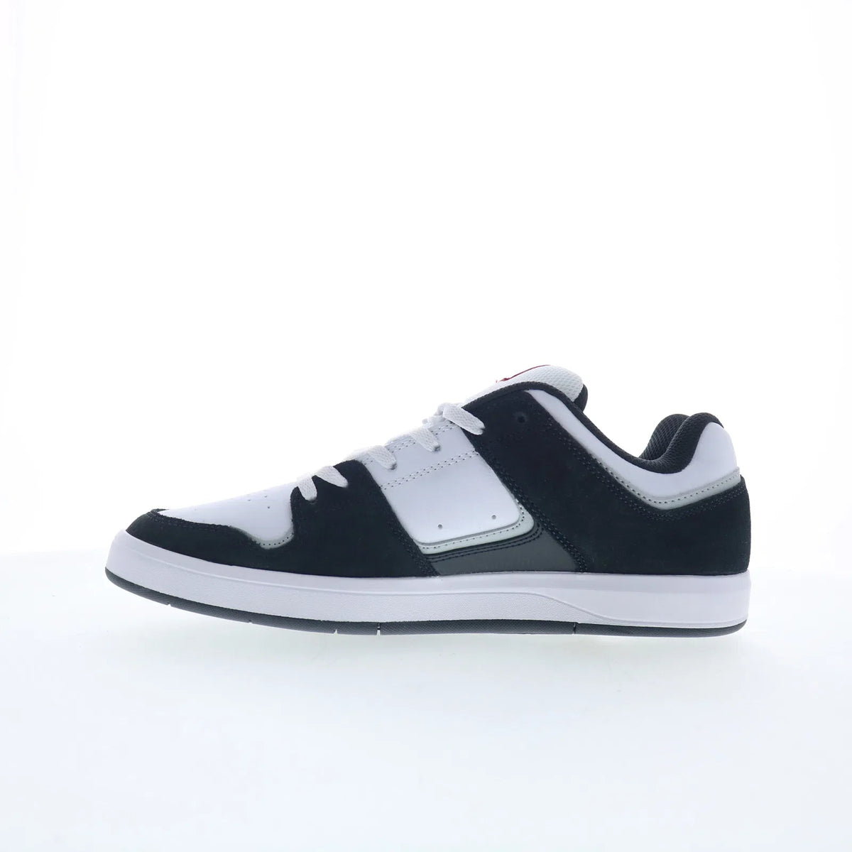 DC Cure DC01681065-WHTPBK Mens White Suede Skate Inspired Sneakers Shoes