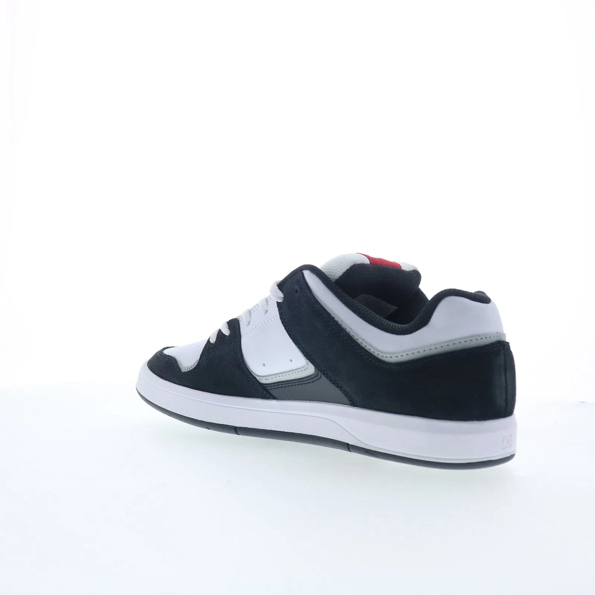 DC Cure DC01681065-WHTPBK Mens White Suede Skate Inspired Sneakers Shoes