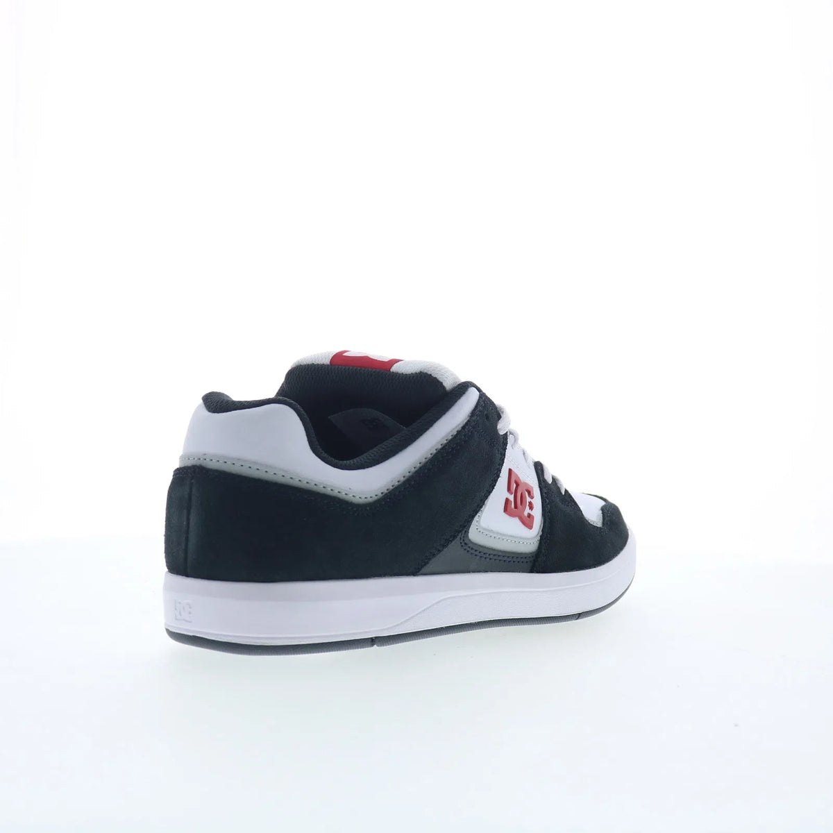 DC Cure DC01681065-WHTPBK Mens White Suede Skate Inspired Sneakers Shoes