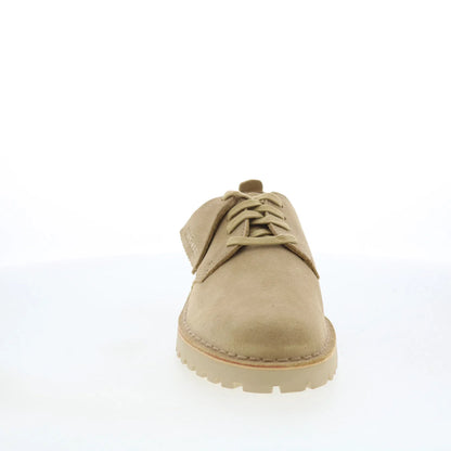 Clarks Desert Rock LO 26178128 Mens Beige Oxfords & Lace Ups Plain Toe Shoes